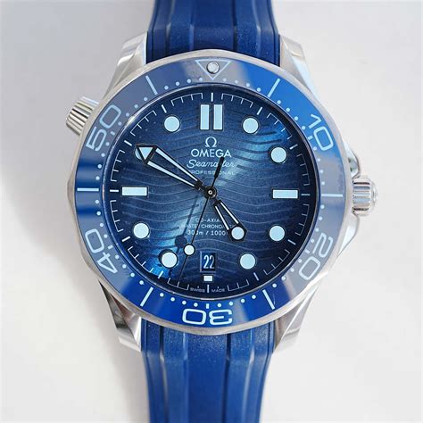 omega seamaster diver blue|omega seamaster diver 300m price.